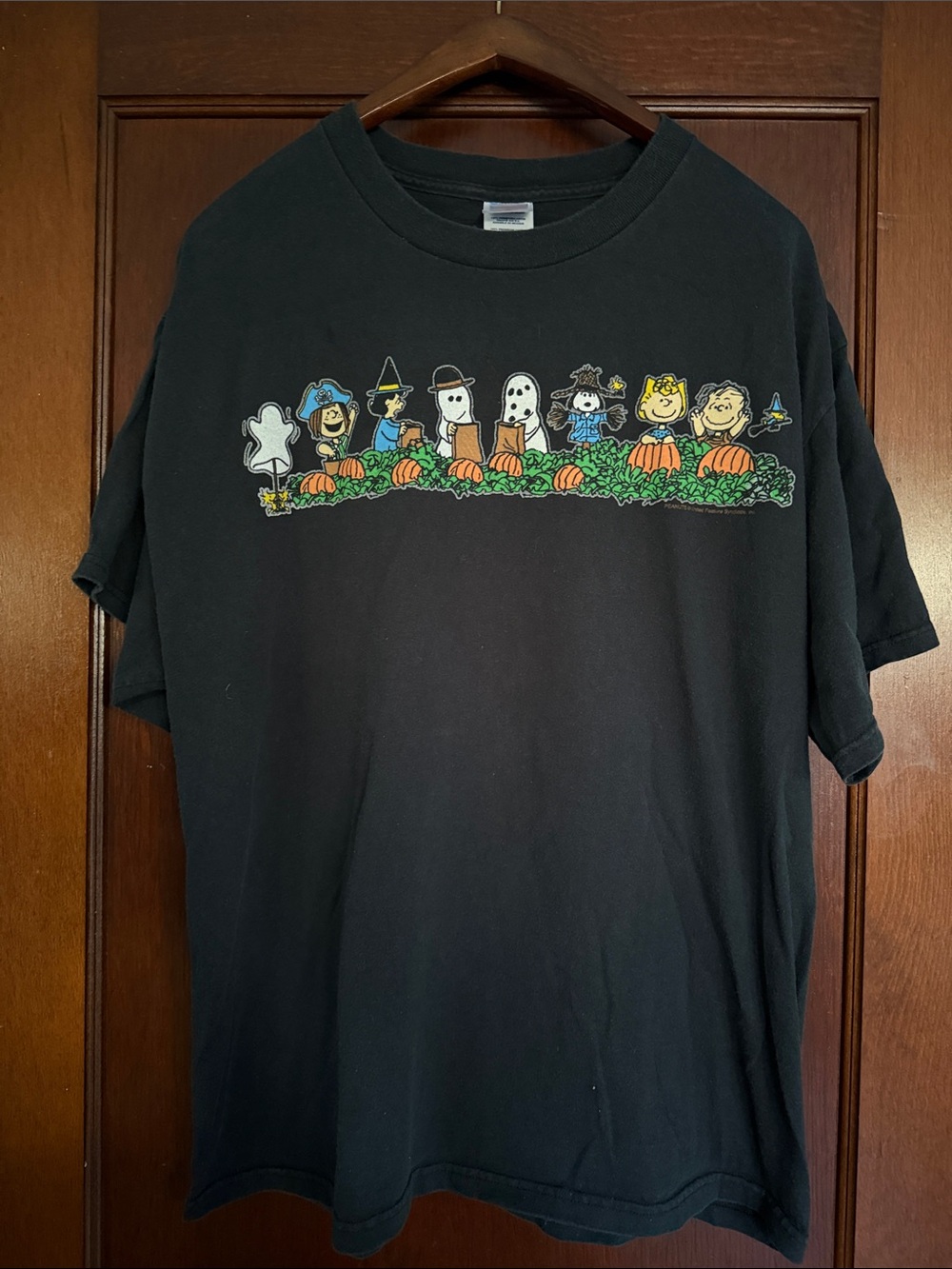 Vintage Peanuts Halloween Short Sleeve Tee